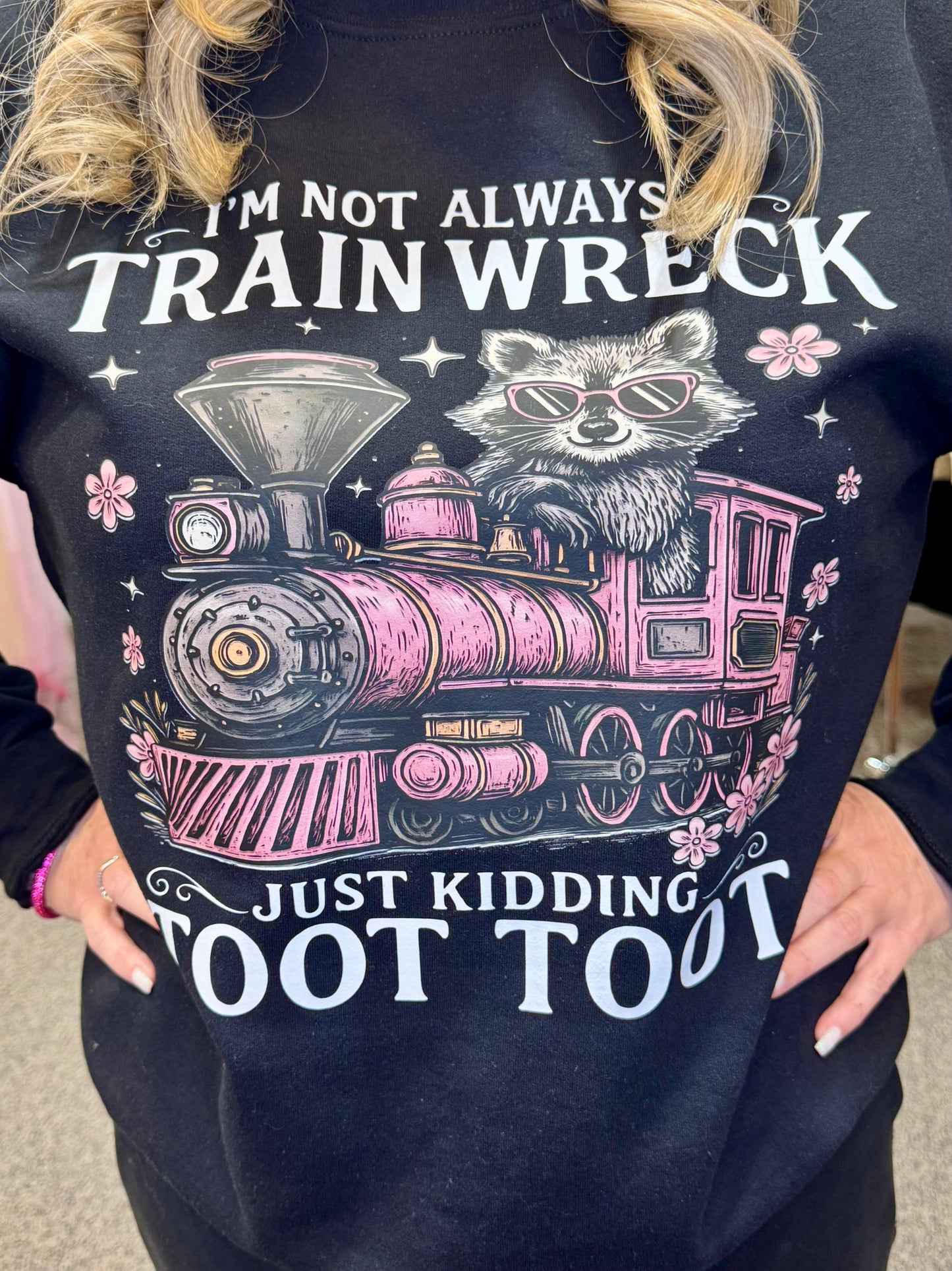 Toot Toot sweat shirt
