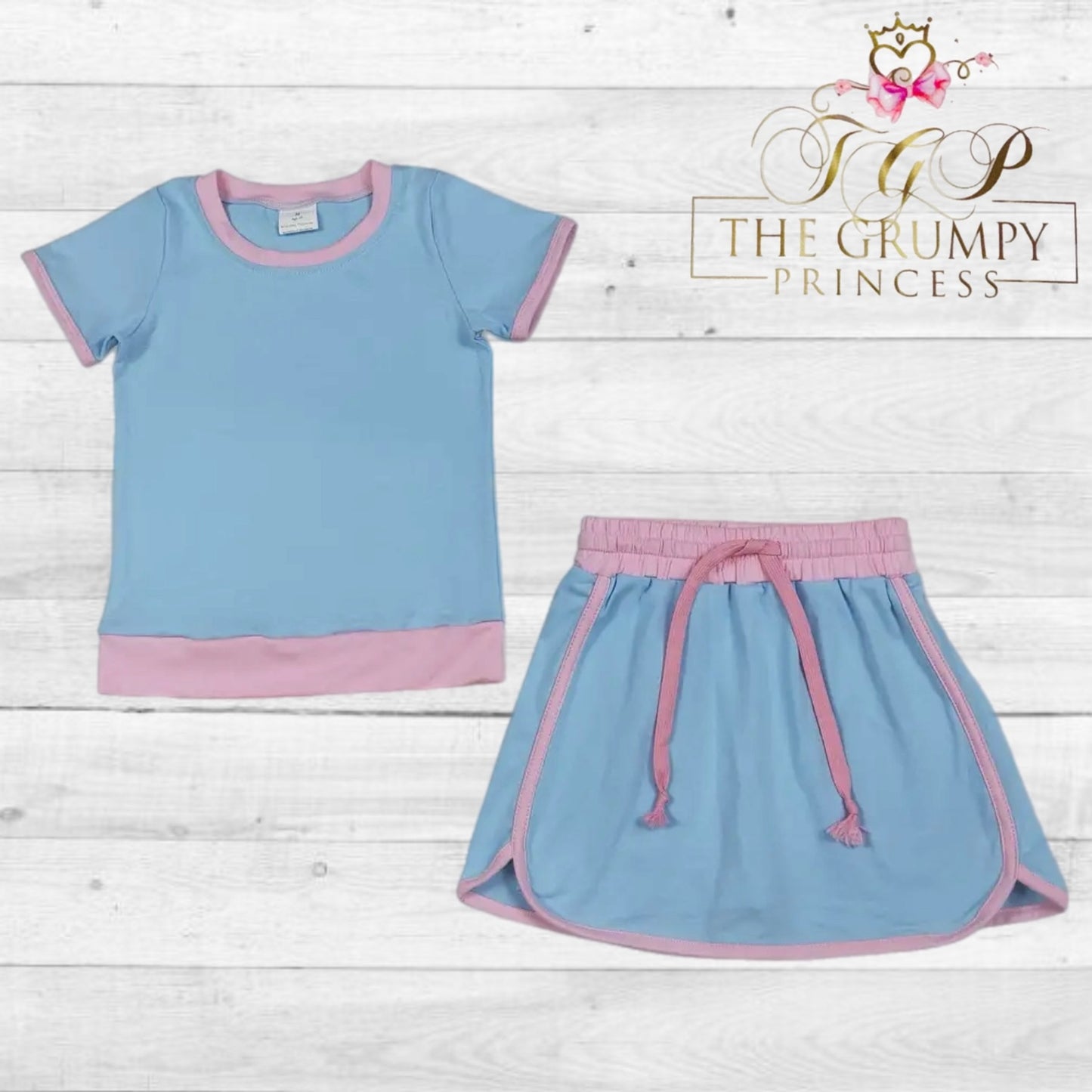 Girls skort set