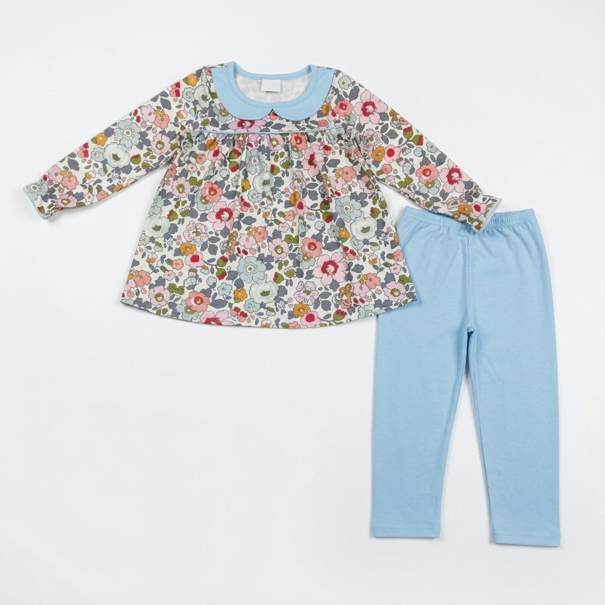 Blue tunic 2pc set