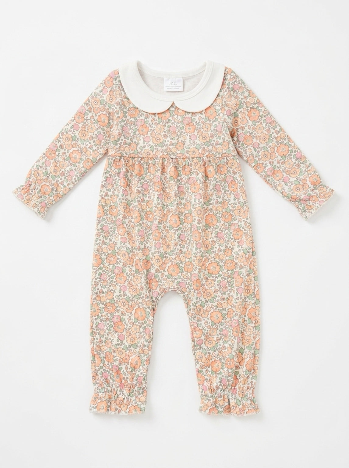 Ditsy floral romper