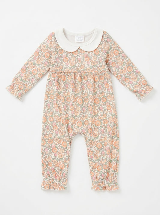 Ditsy floral romper
